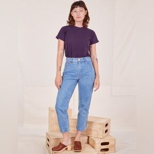 Big Bud Press | RARE New Frontier Straight Leg 100% Cotton Rigid Denim Jean 26